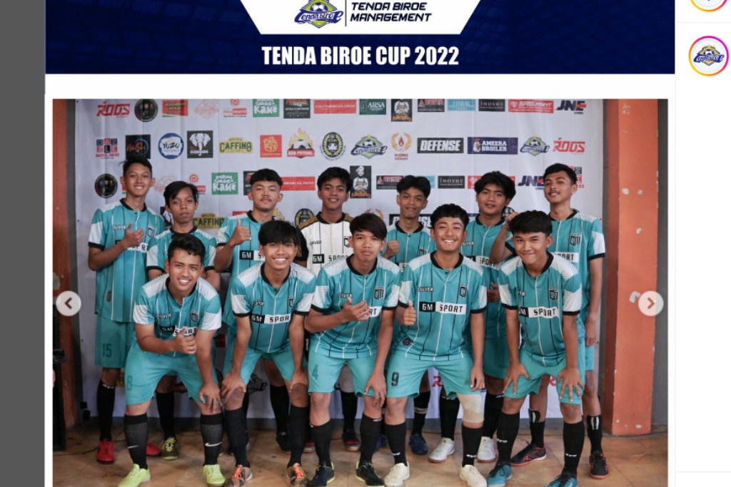 SMK PRESIDEN IKUT SERTA TENDA BIROE CUP 2022