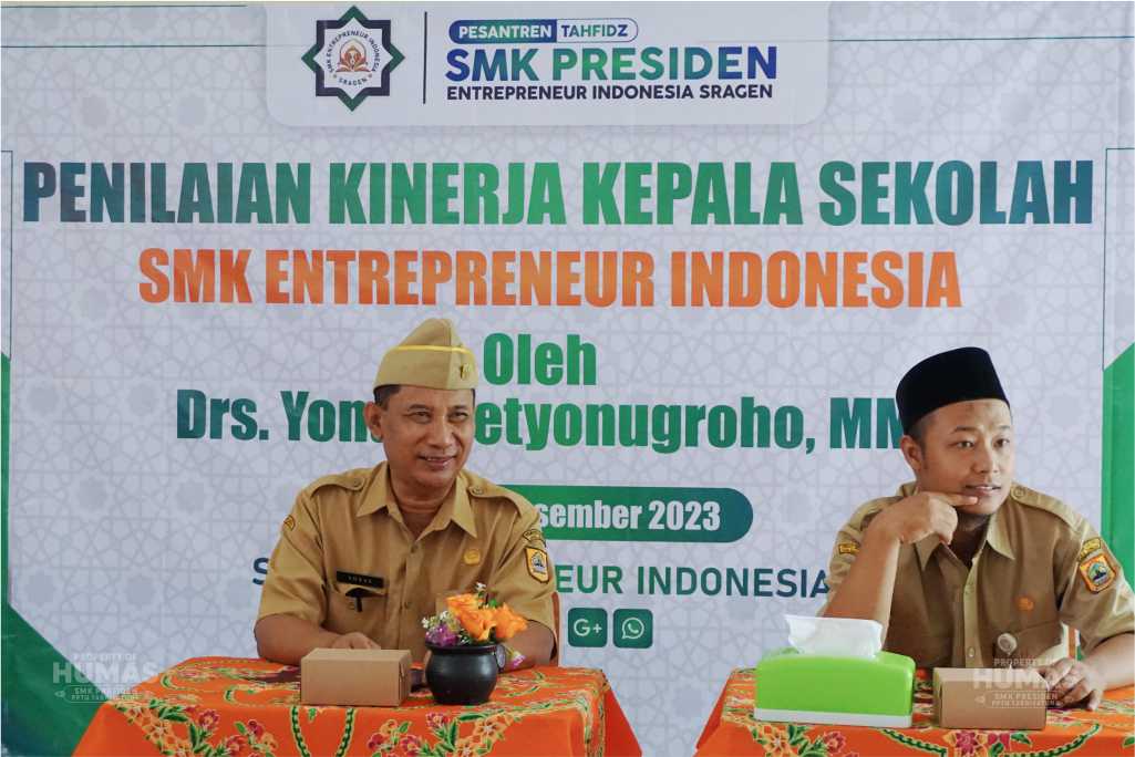 PENILAIAN KINERJA KEPALA SEKOLAH (PKKS) SMK PRESIDEN