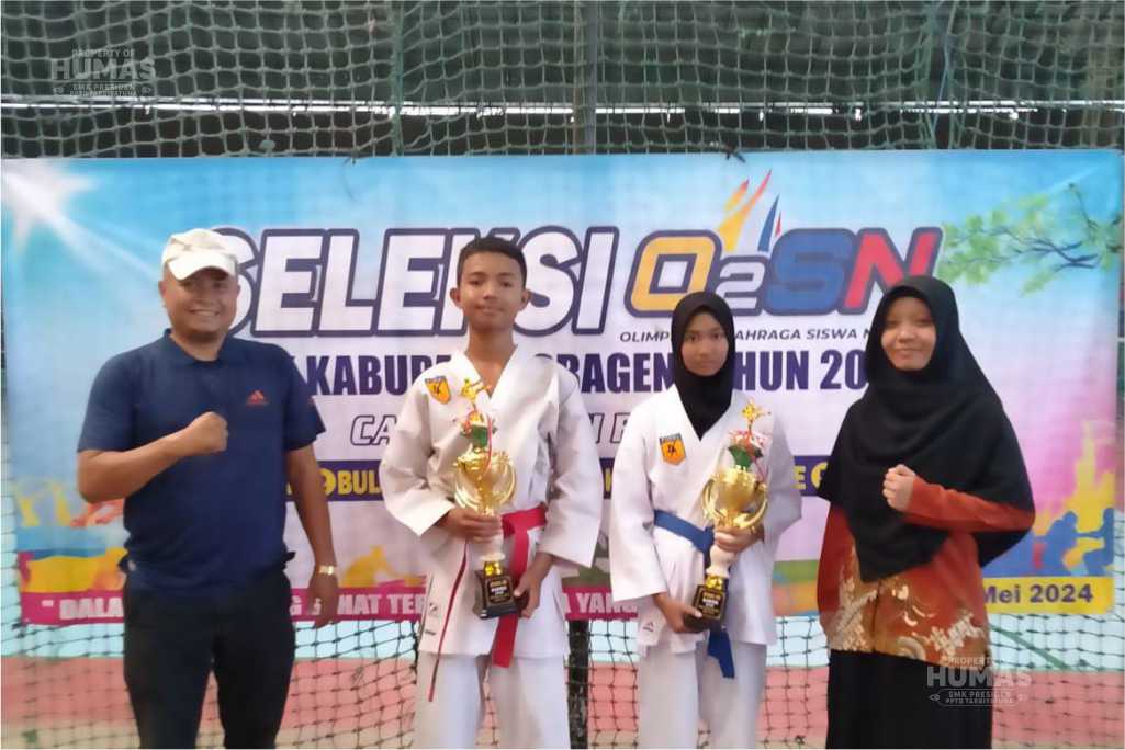 SANTRI SMK PRESIDEN RAIH JUARA 3 DALAM SELEKSI O2SN